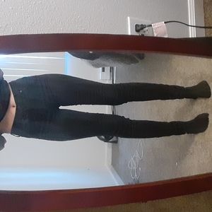 Black Retro High Waist Jeggings Garage brand Size 3